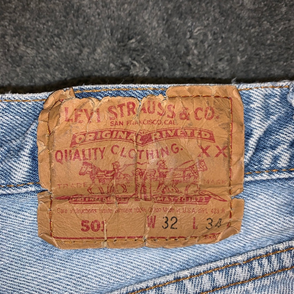 501 vintage Levi’s